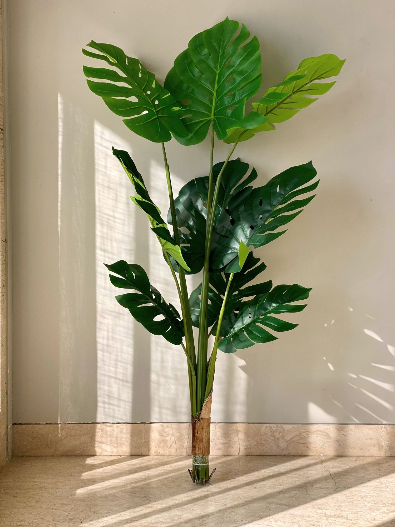 Artificial Paradise Monstera Plant - 4.3 Feet