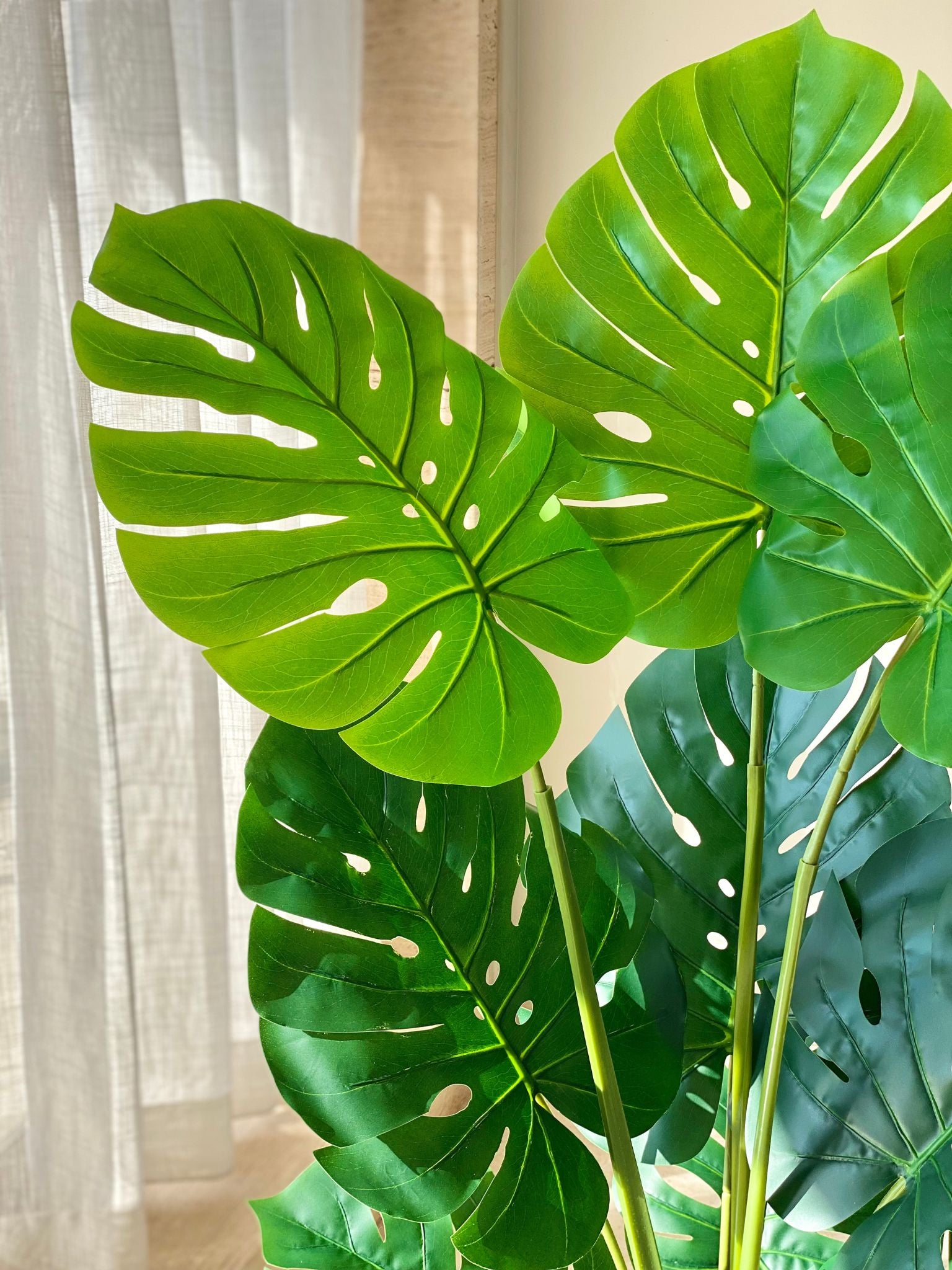 Artificial Paradise Monstera Plant - 4.3 Feet