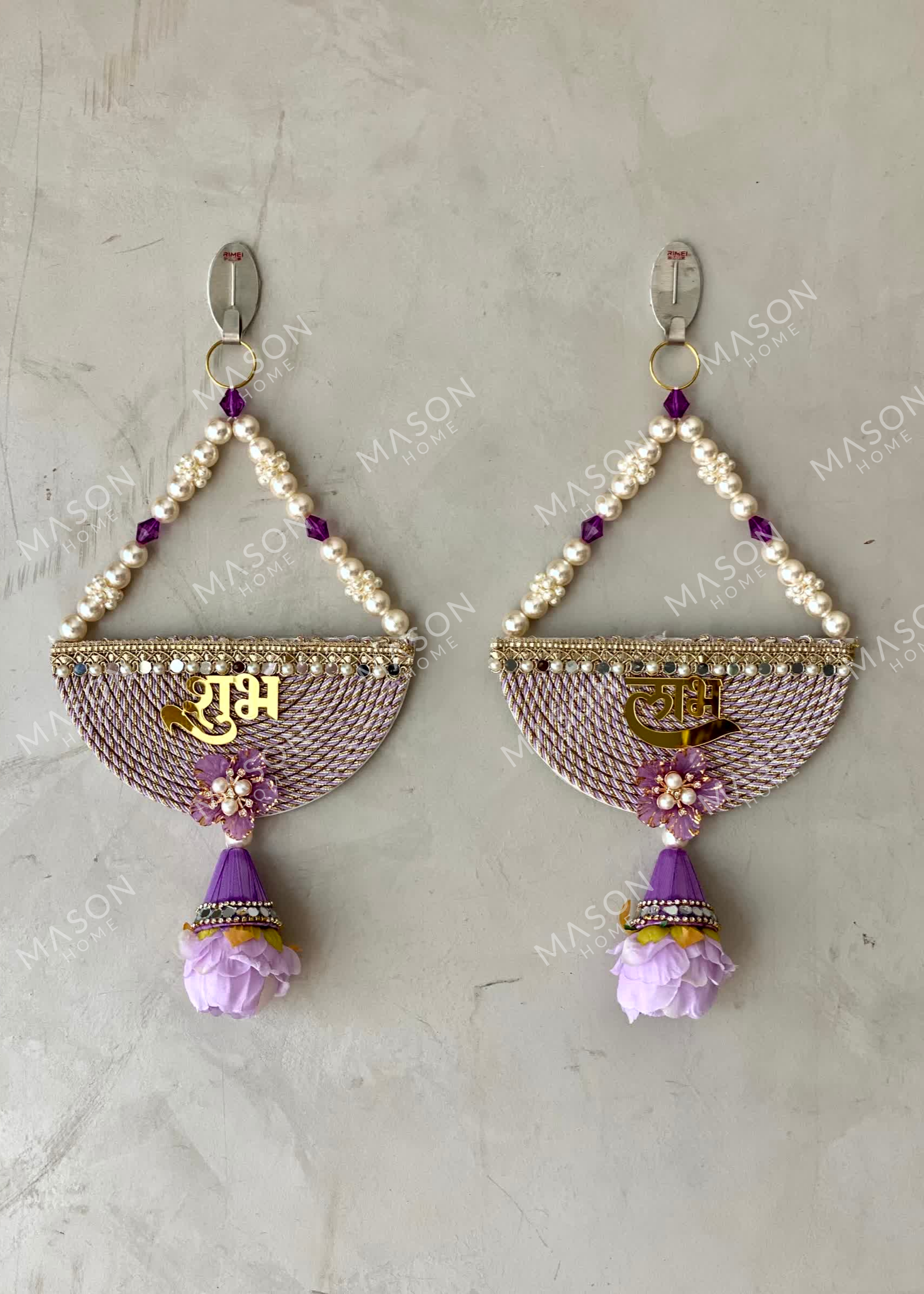 Festive Utsav Shubh Labh - Purple