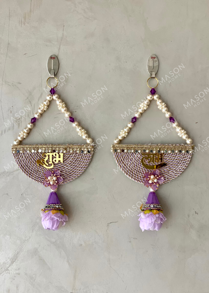 Festive Utsav Shubh Labh - Purple