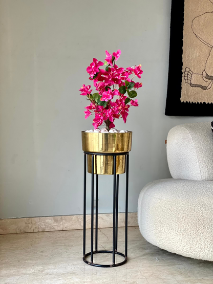 Artificial Blush Bougainvillea Plant - 2 Feet
