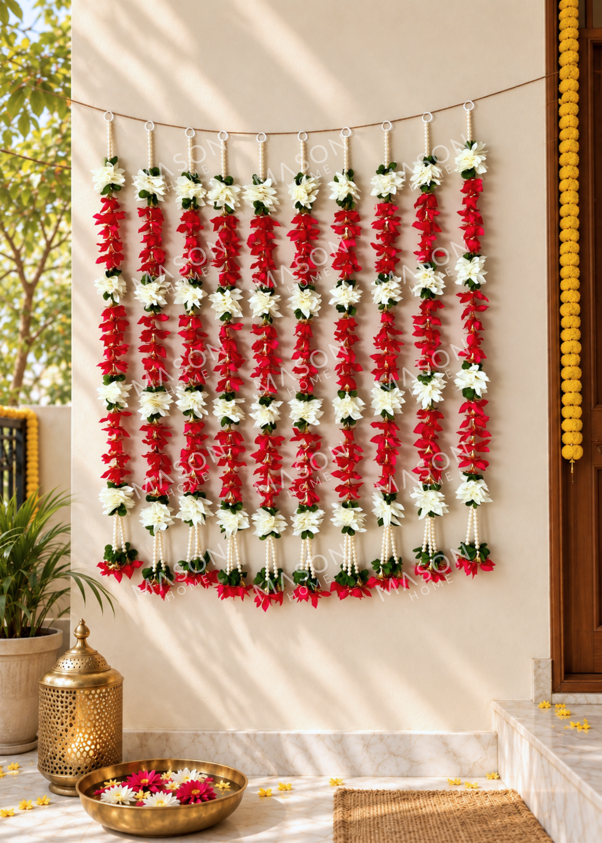 Festive Blooming Elegance Ladi - Set of 10