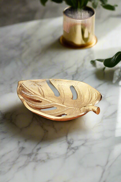 Monstera Leaf Trinket Tray