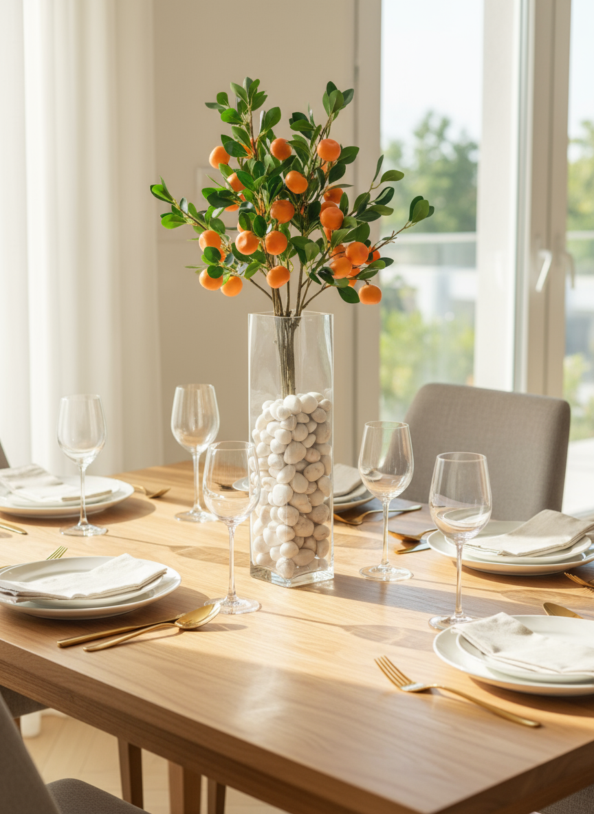 Artificial Orange Stem