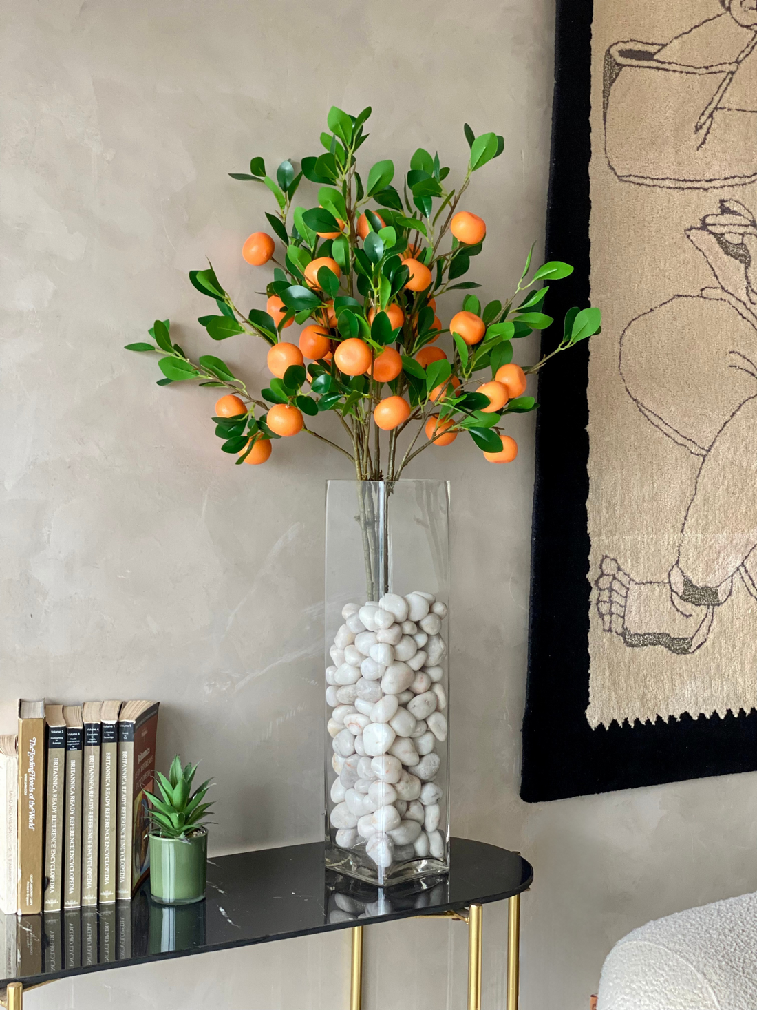 Artificial Orange Stem