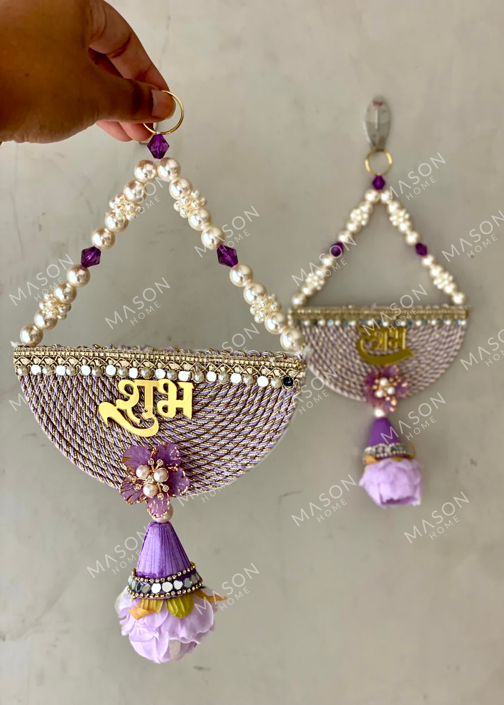 Festive Utsav Shubh Labh - Purple