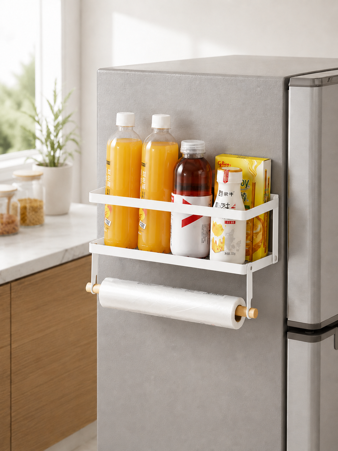 Magnetic Storage Caddy - White