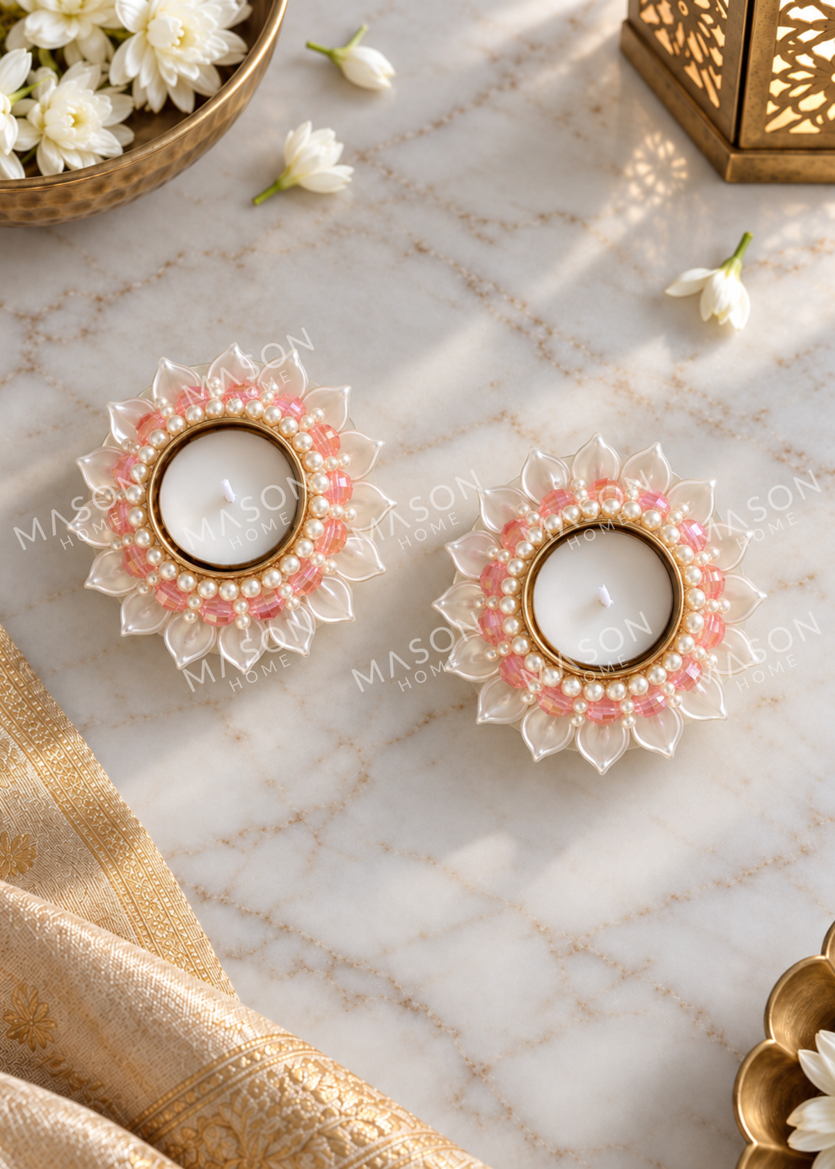 Festive Rooh Moti Diya - Set of 2