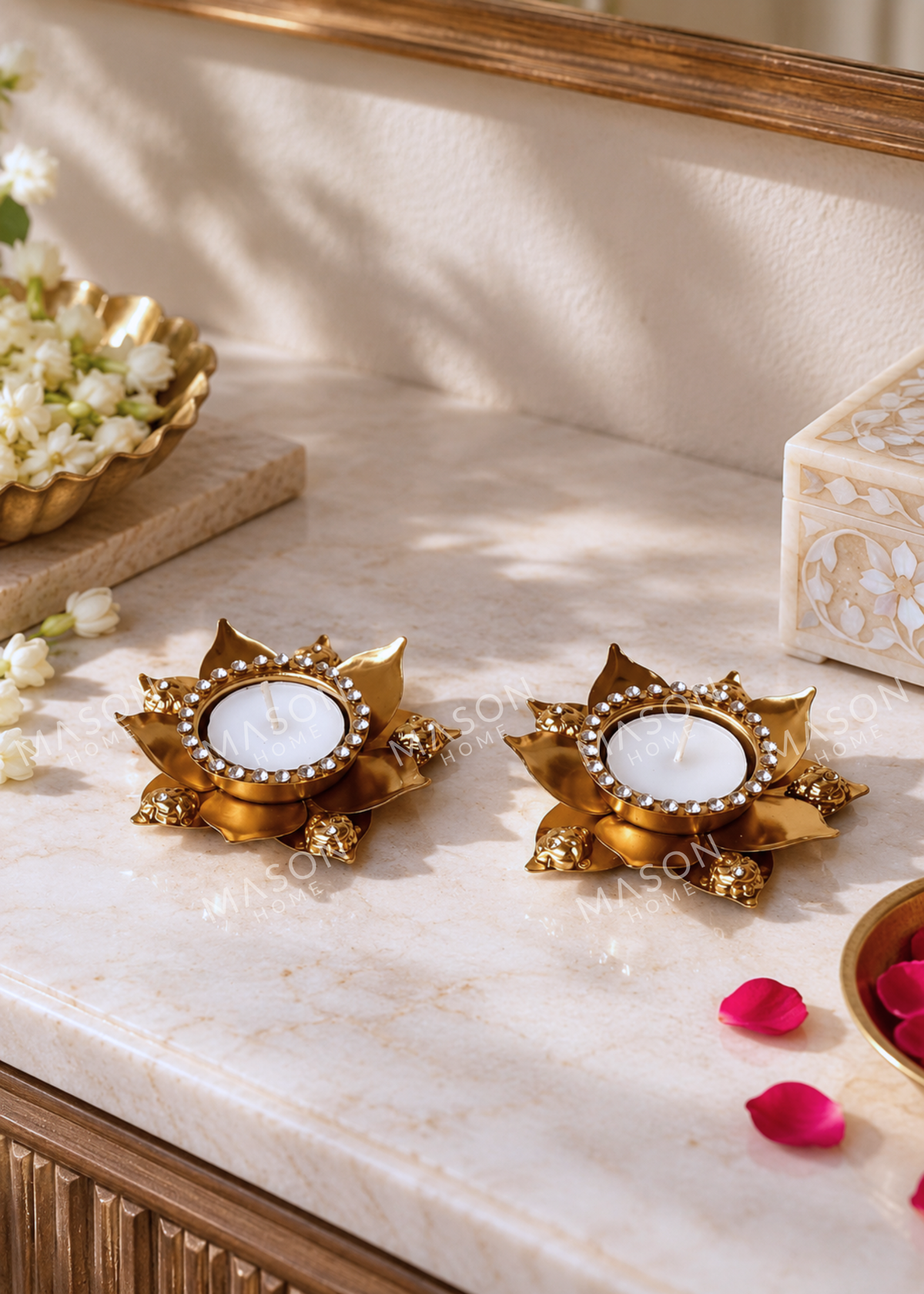 Festive Swarna Diya – Set of 2