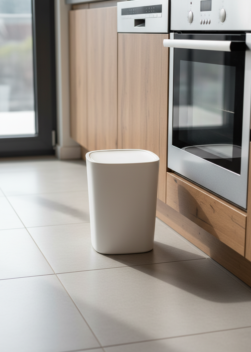 Elixir Dustbin - White (8L)