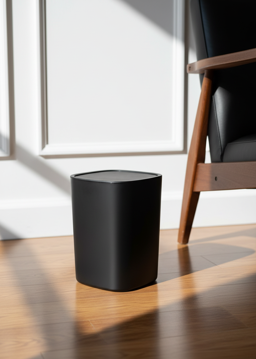 Elixir Dustbin - Black (8L)