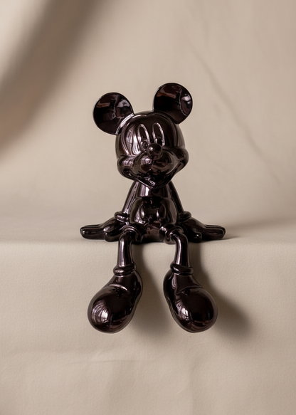 Obsidian Micky Mouse - Small