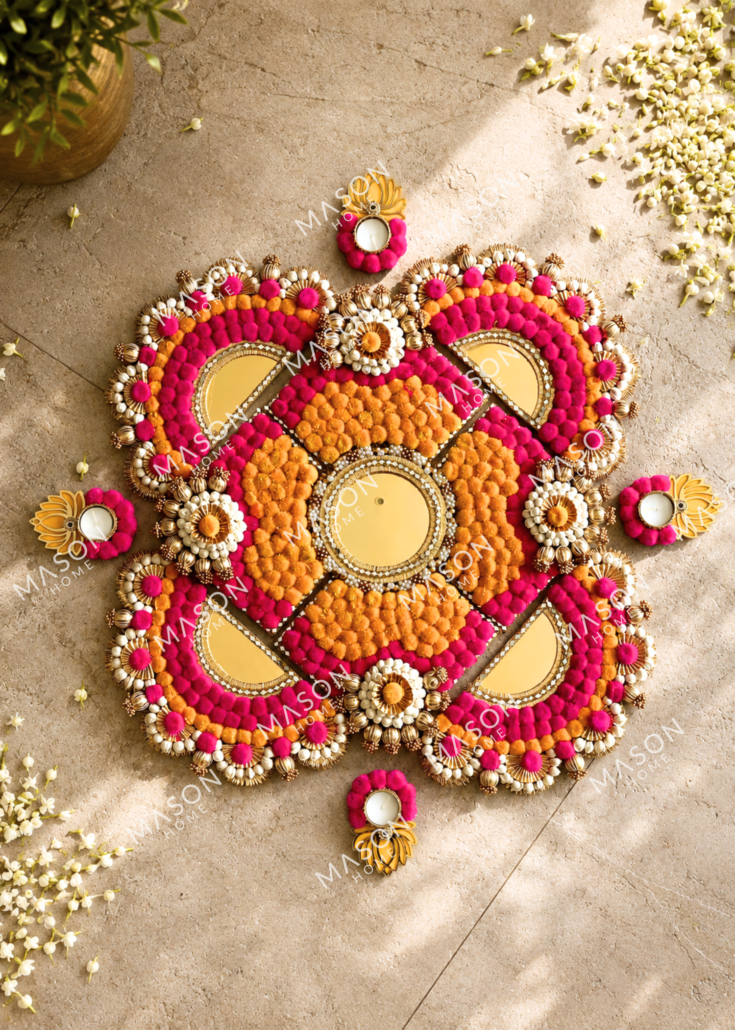 Festive Saanjh Rangoli