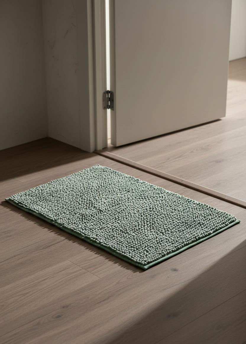 Aura Bath Mat - Sea Green