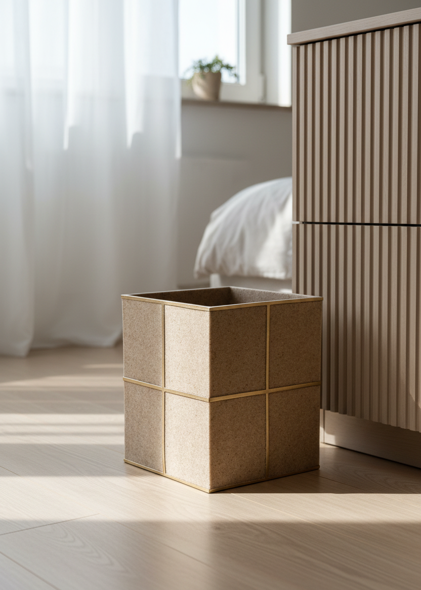 Axia Dustbin - Beige