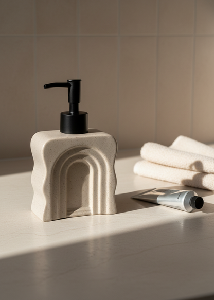 Arch Stone Dispenser - Beige