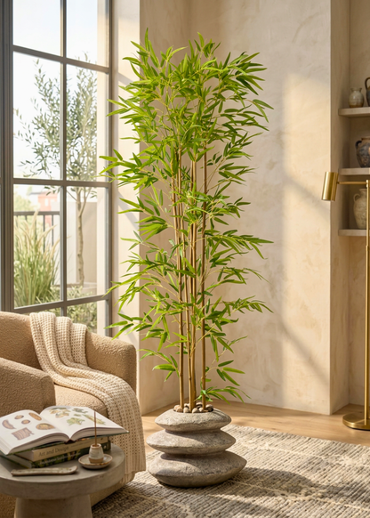 Artificial Bamboo Stems  - Set of 6