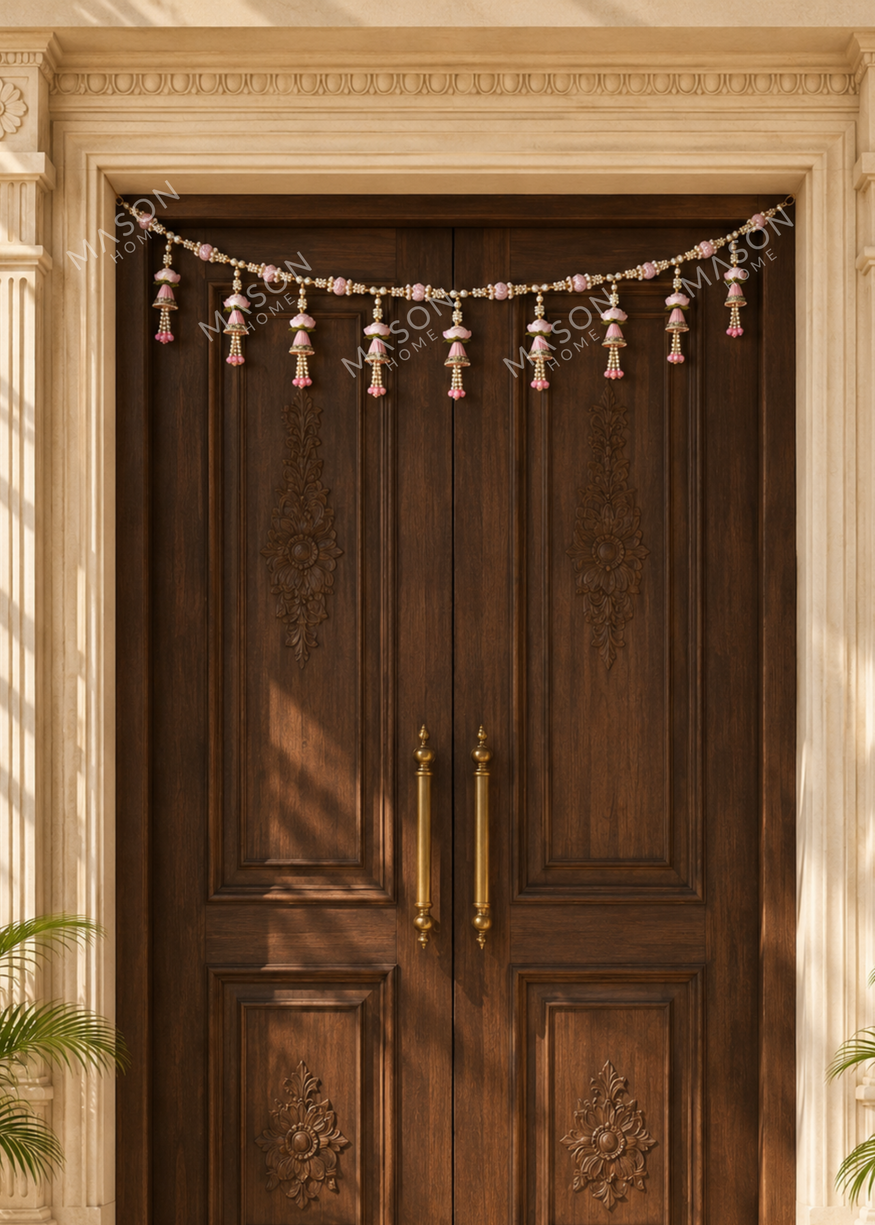 Festive Blush Bloom Toran