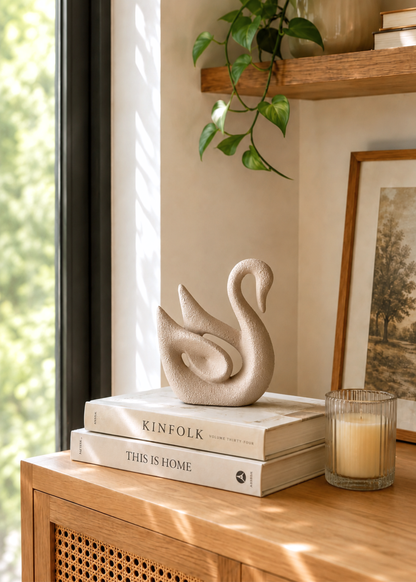 Beige Swan Artefact - Small
