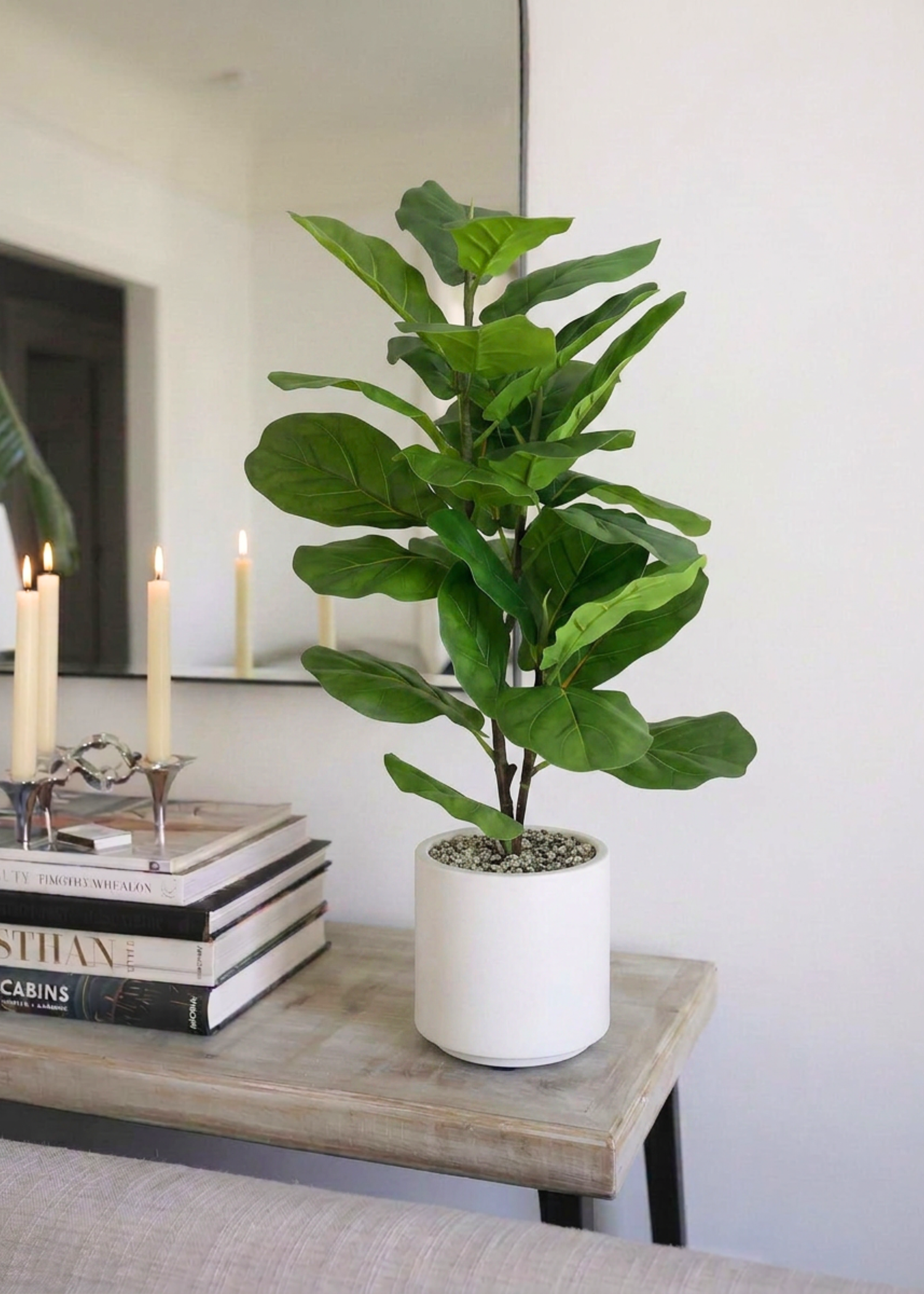Artfiicial Fiddle Leaf Plant - 2.4 Feet