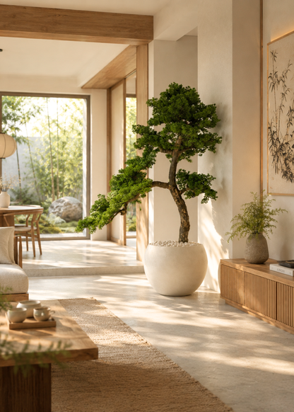 Artificial Zen Bonsai Plant - 5.5 Feet