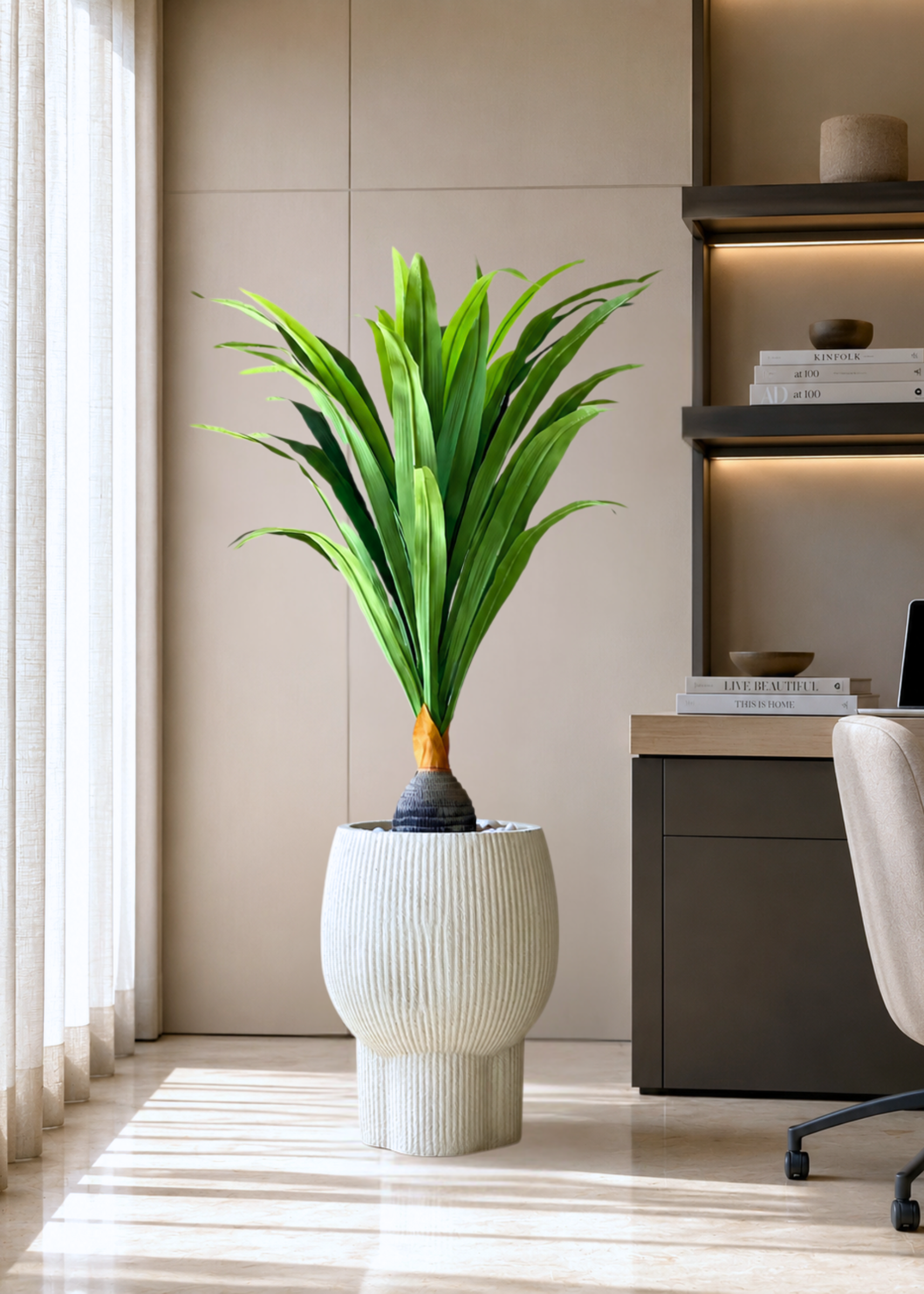 Artificial Bottel Dracenna Plant - 4 Feet