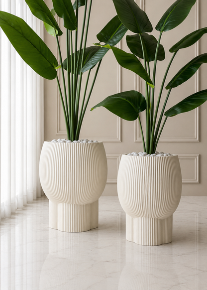 Quito Planters - Ivory