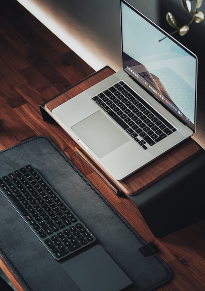 Anywhere Laptop Stand - Walnut