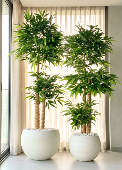 Artificial Timber Bamboo Plant - 6 Feet