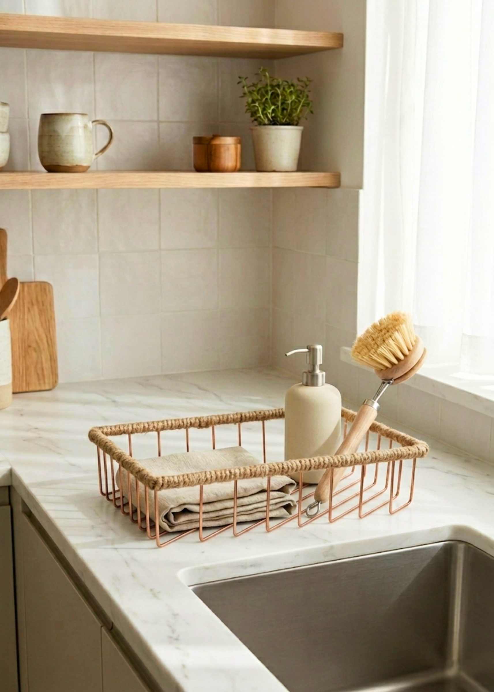 Sochi Basket - Rose Gold