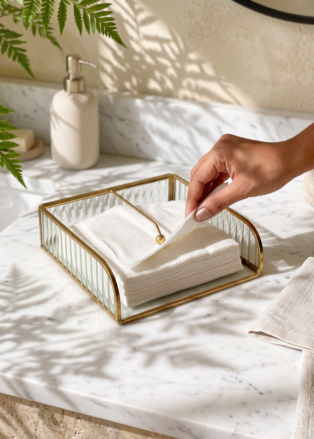 Milan Tissue Holder