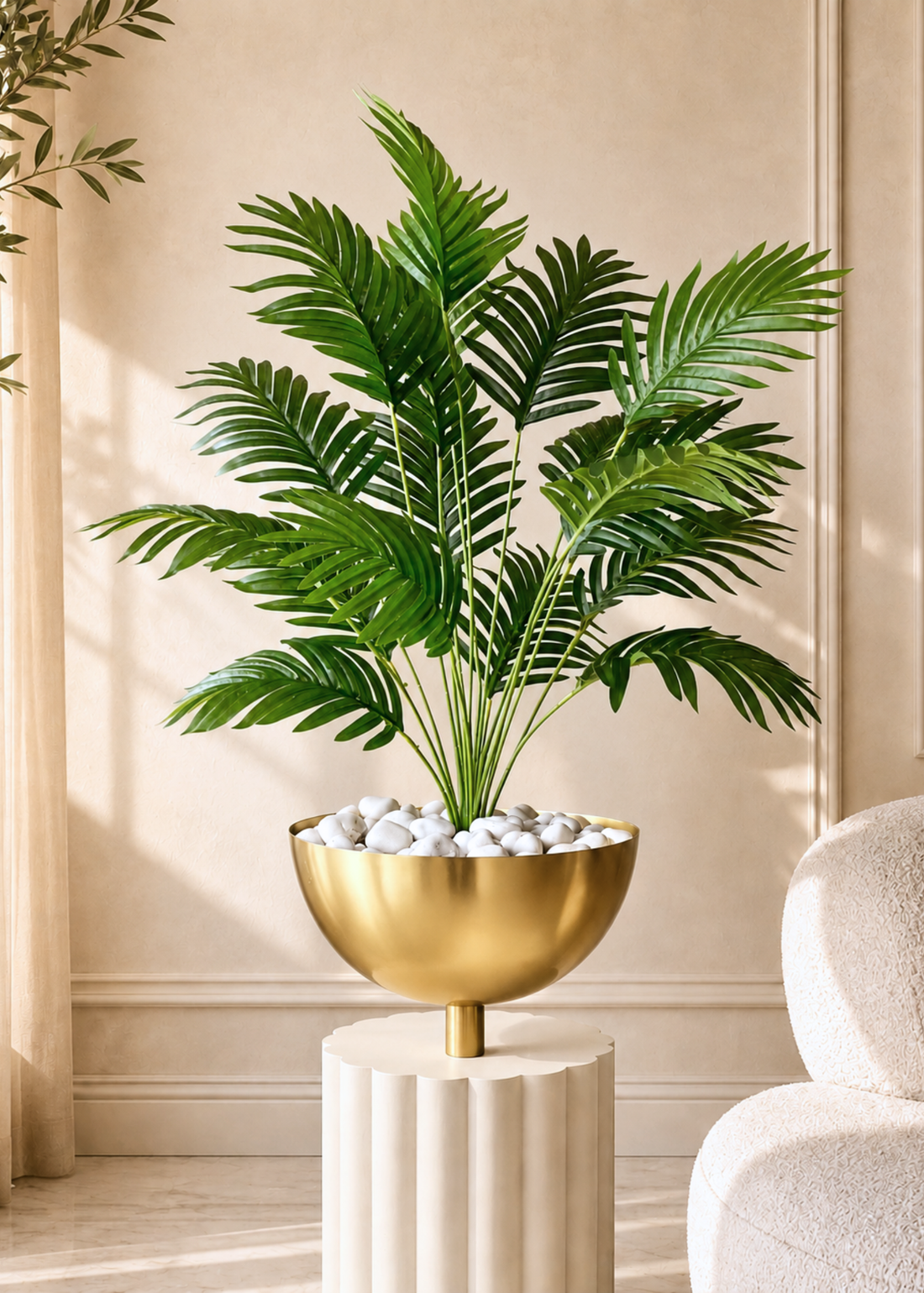 Artificial Areca Palm Plant - 2 Feet