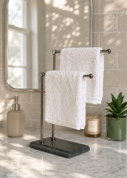 Melrose Hand Towel Stand - Black