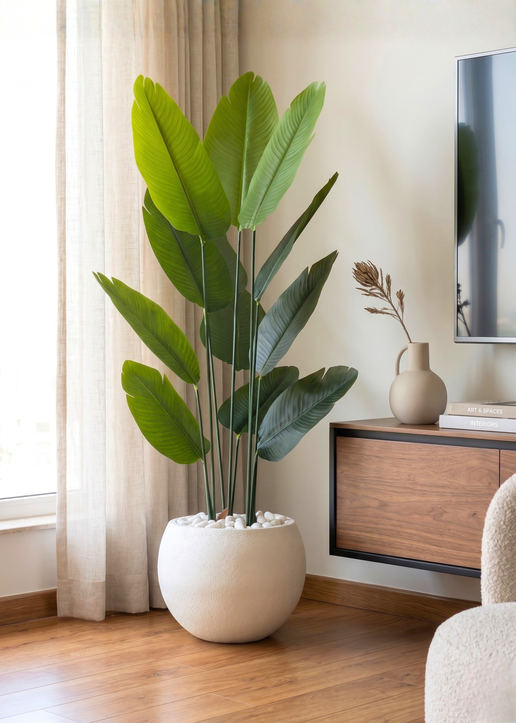 Lithos Planters - Chalk White
