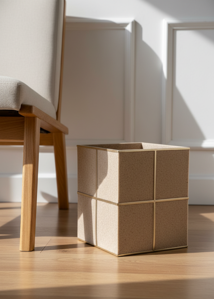 Axia Dustbin - Beige