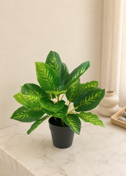 Artificial Golden Pothos Plant - 1 Feet
