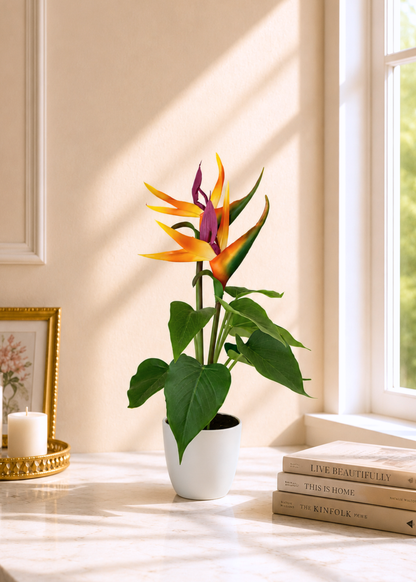 Artificial Strelitzia Paradise Plant - 1.4 Feet