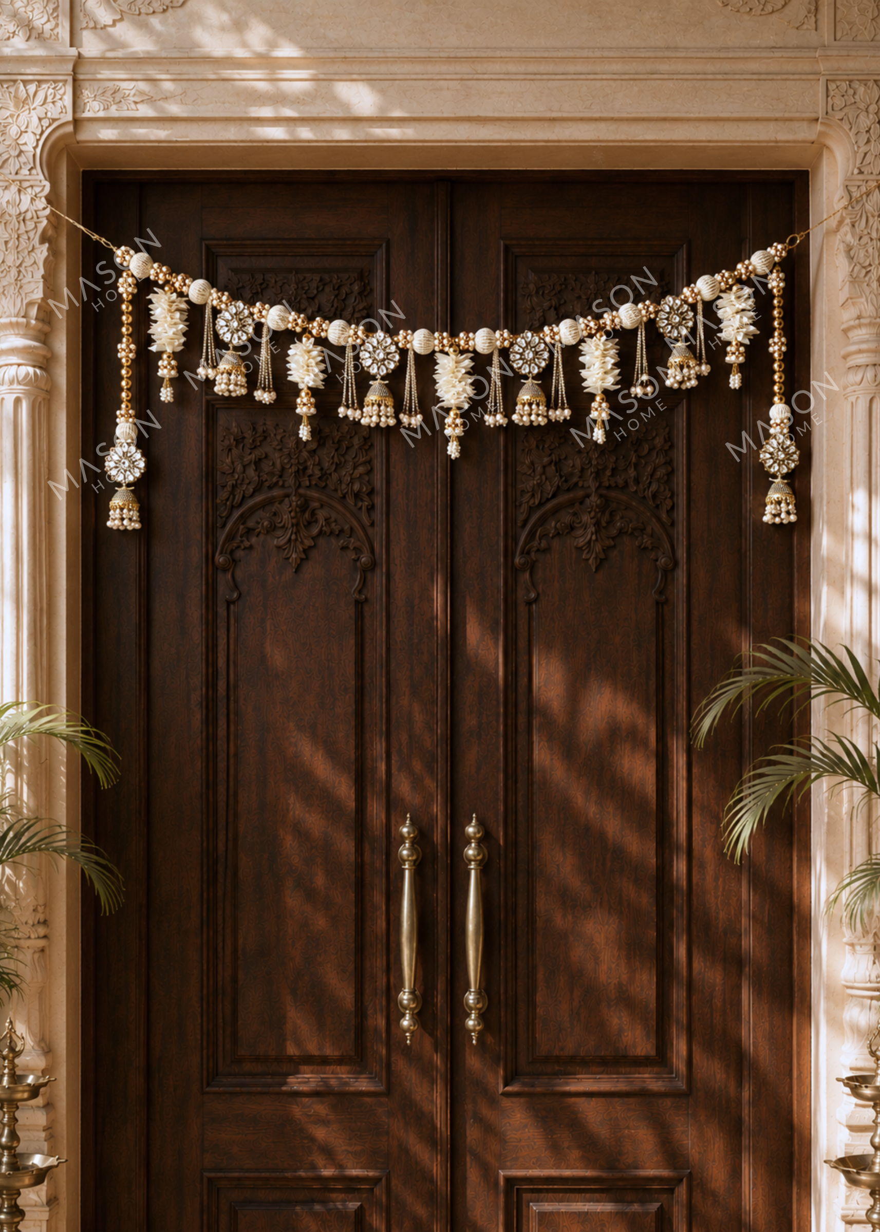 Festive Kundan Moti Toran