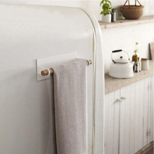 Magnetic Towel Holder - White