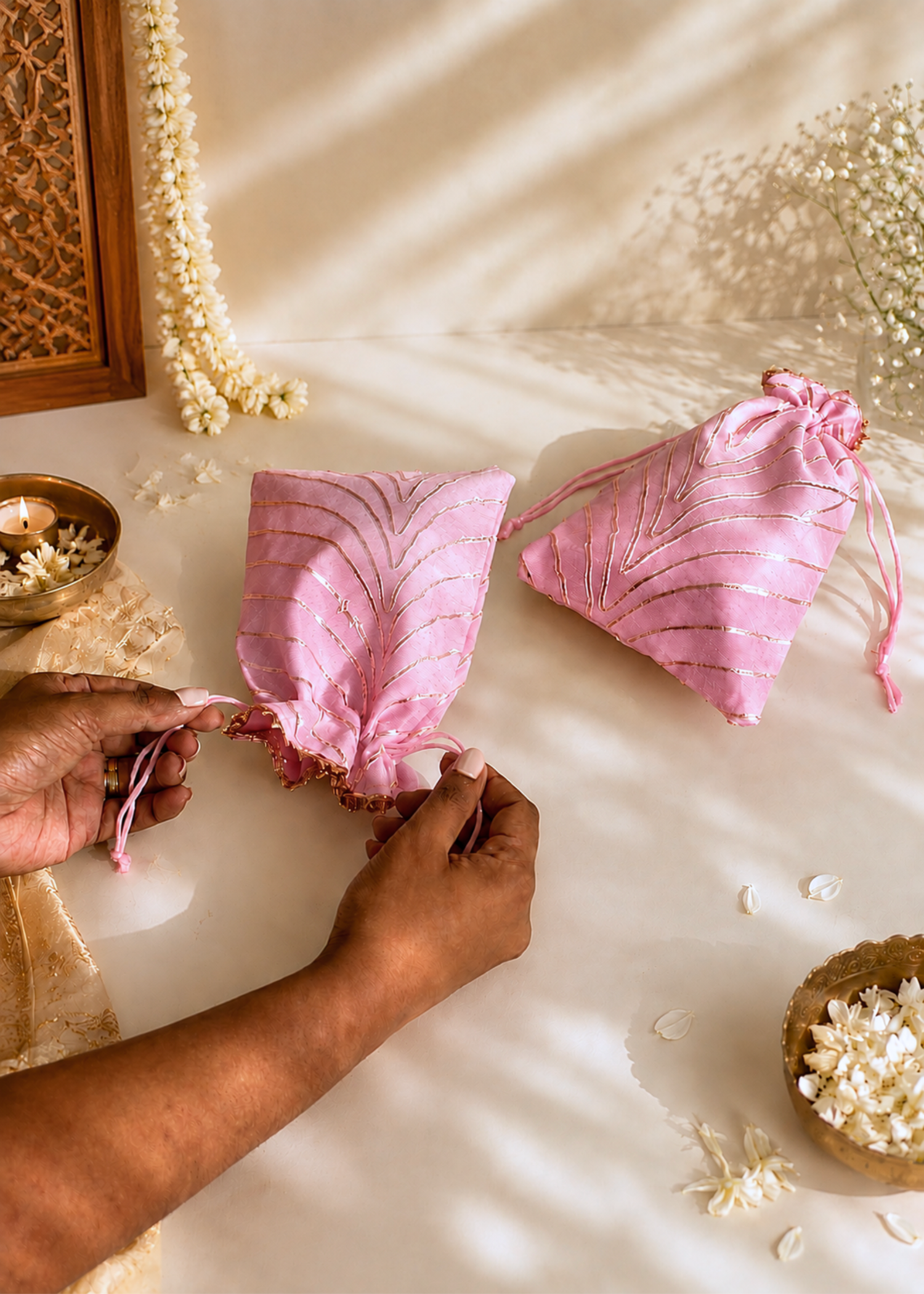 Noor Batwa Pink - Set of 5