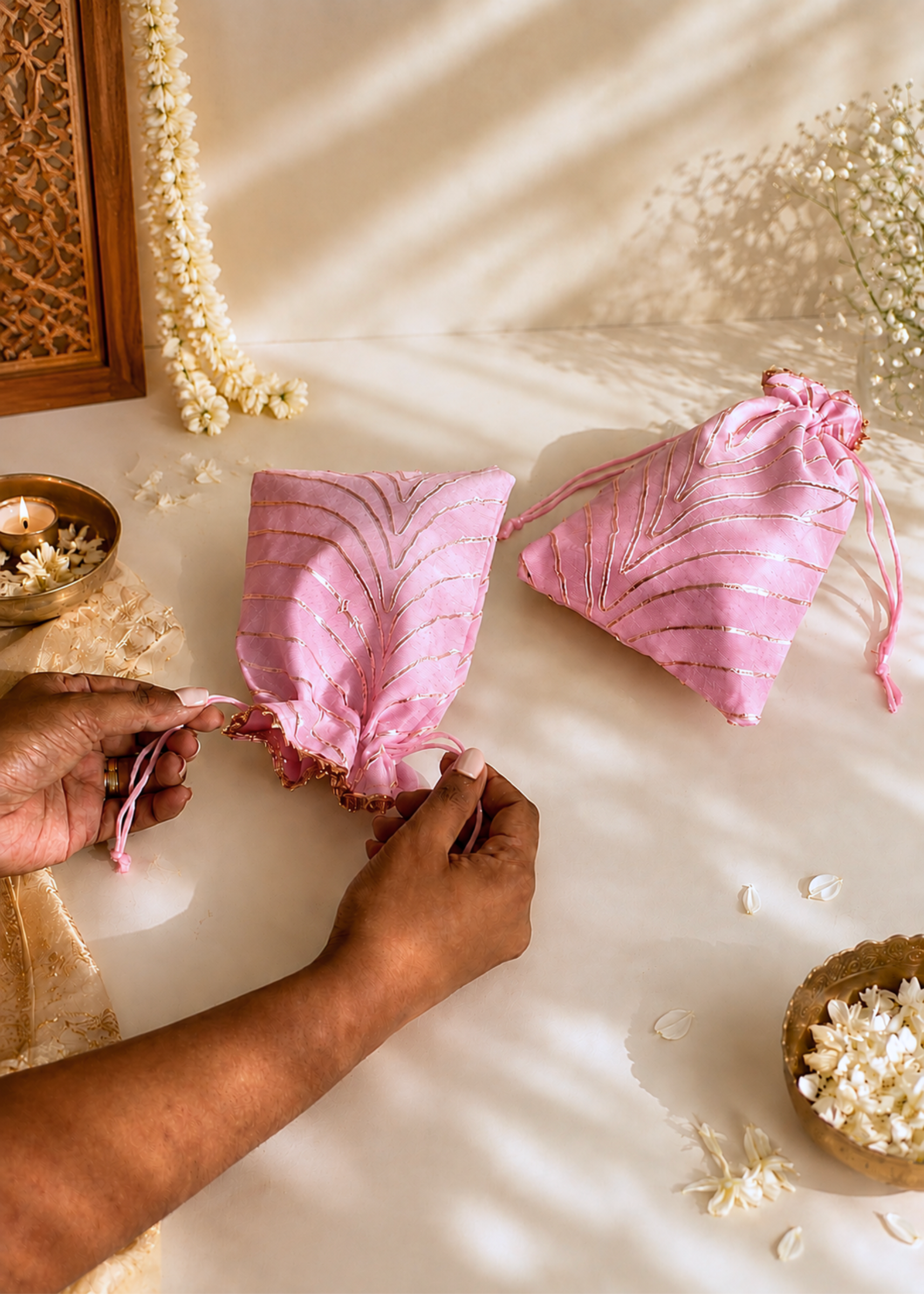 Noor Batwa Pink - Set of 5