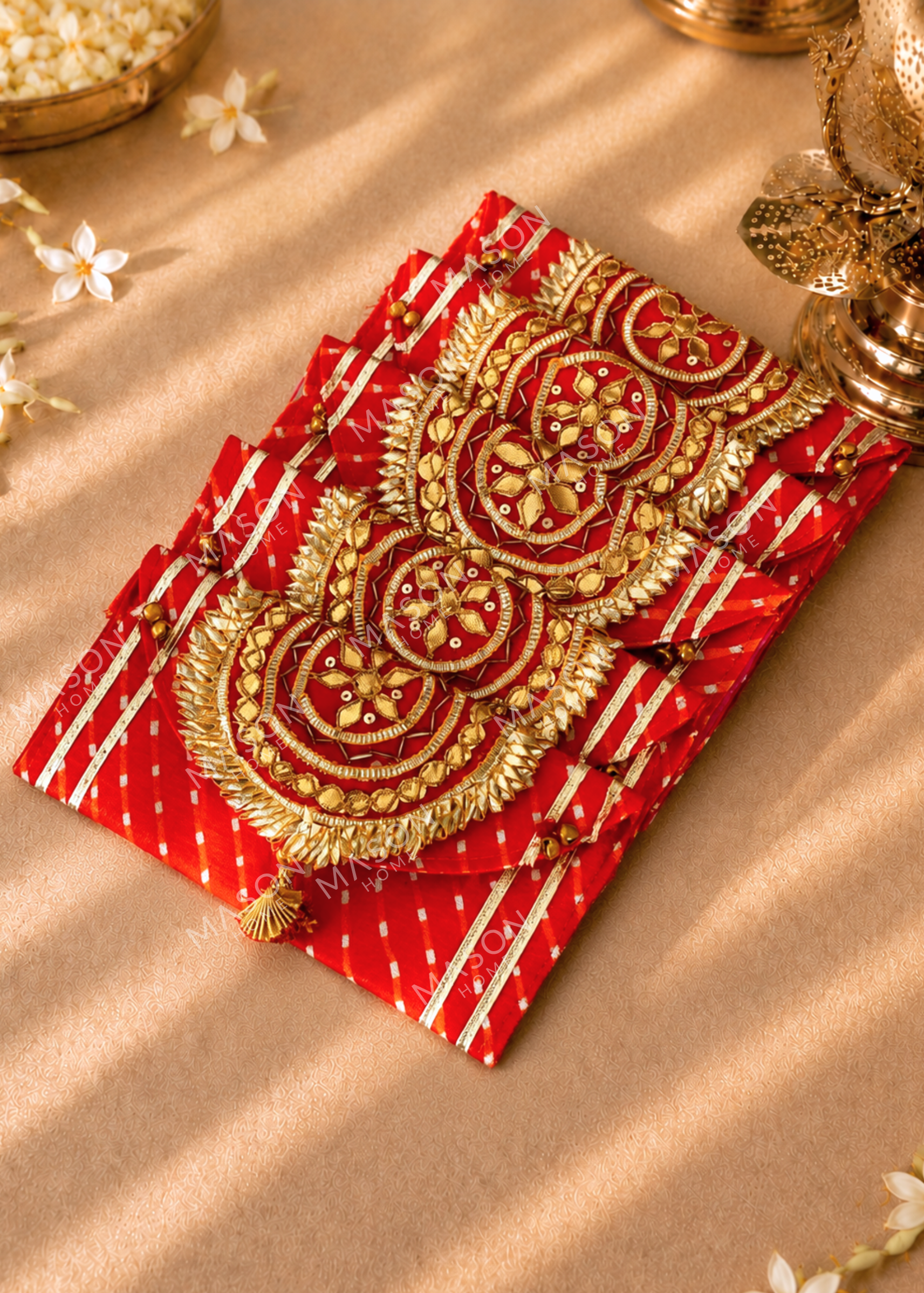 Festive Zari Envelope OR - Set of 5