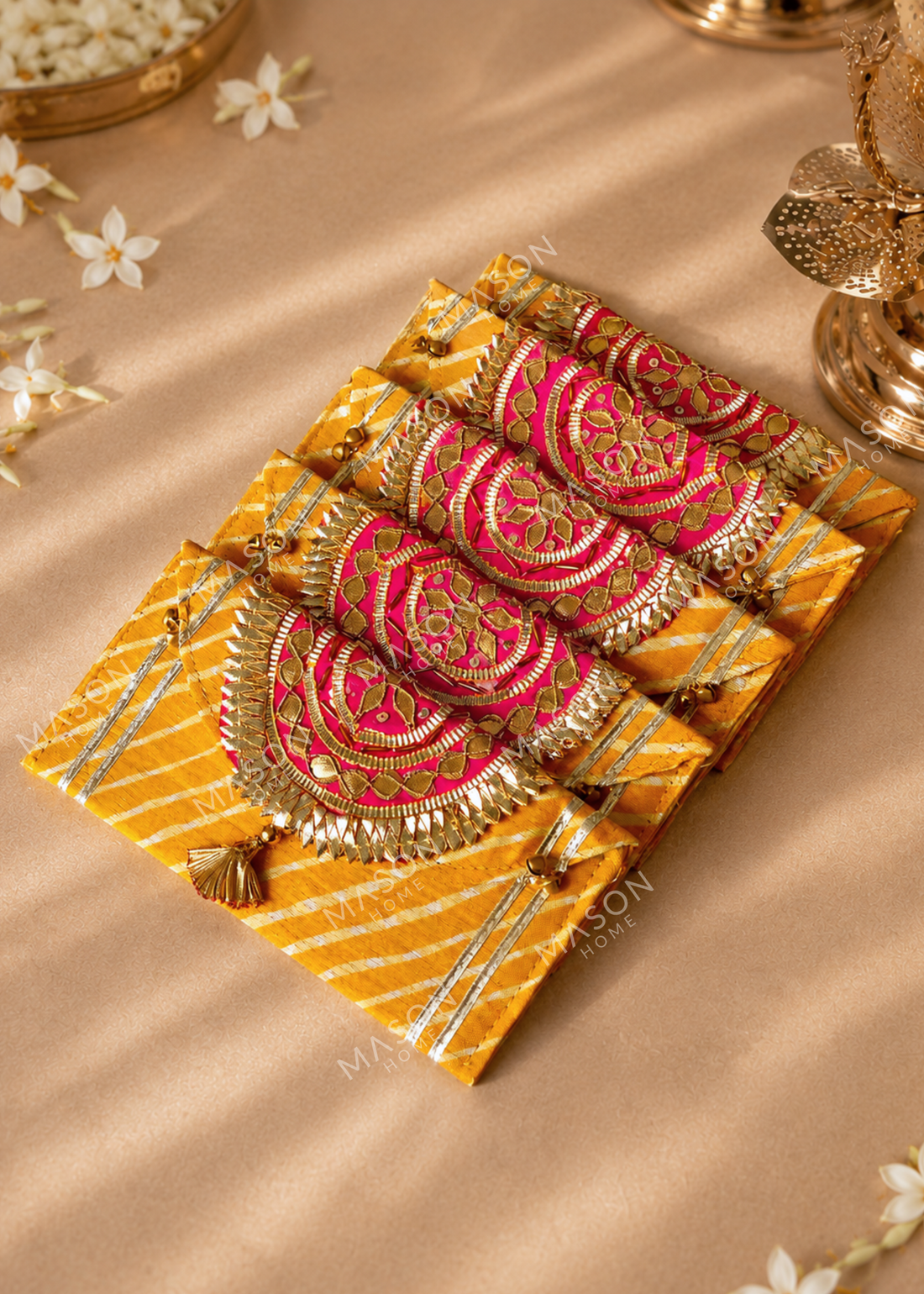 Festive Zari Envelope YP - Set of 5