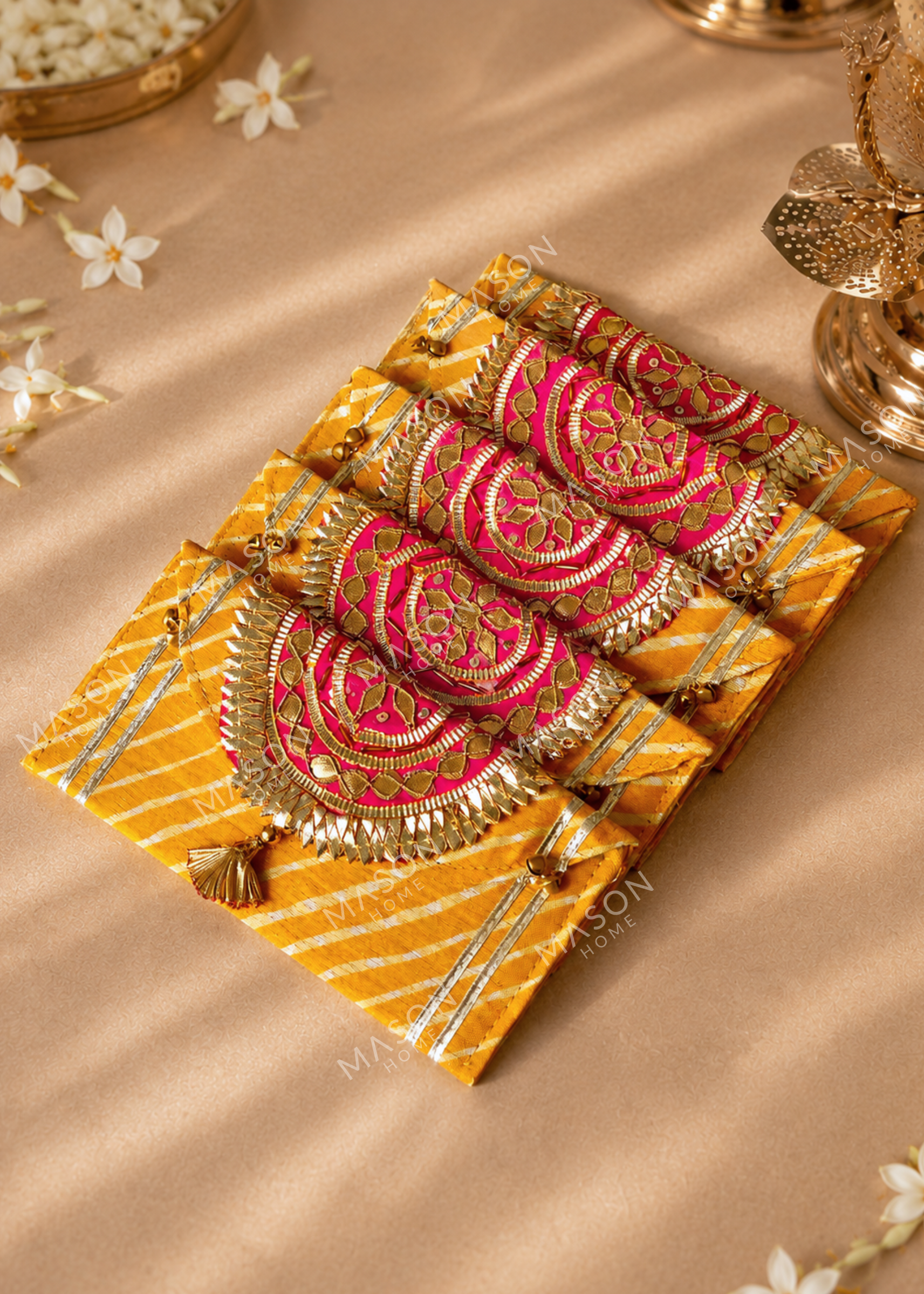 Festive Zari Envelope YP - Set of 5