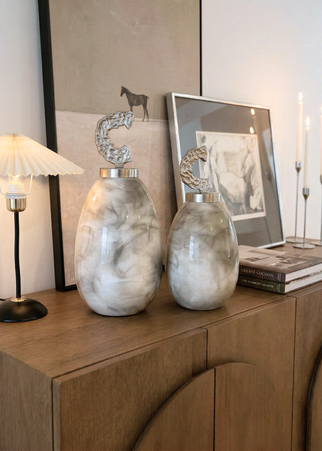 Moonveil Decor Jars