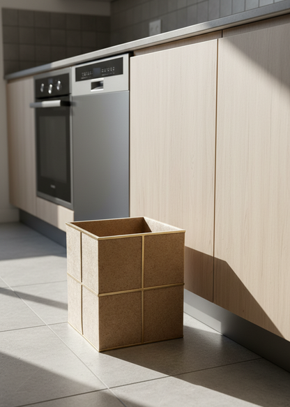 Axia Dustbin - Beige