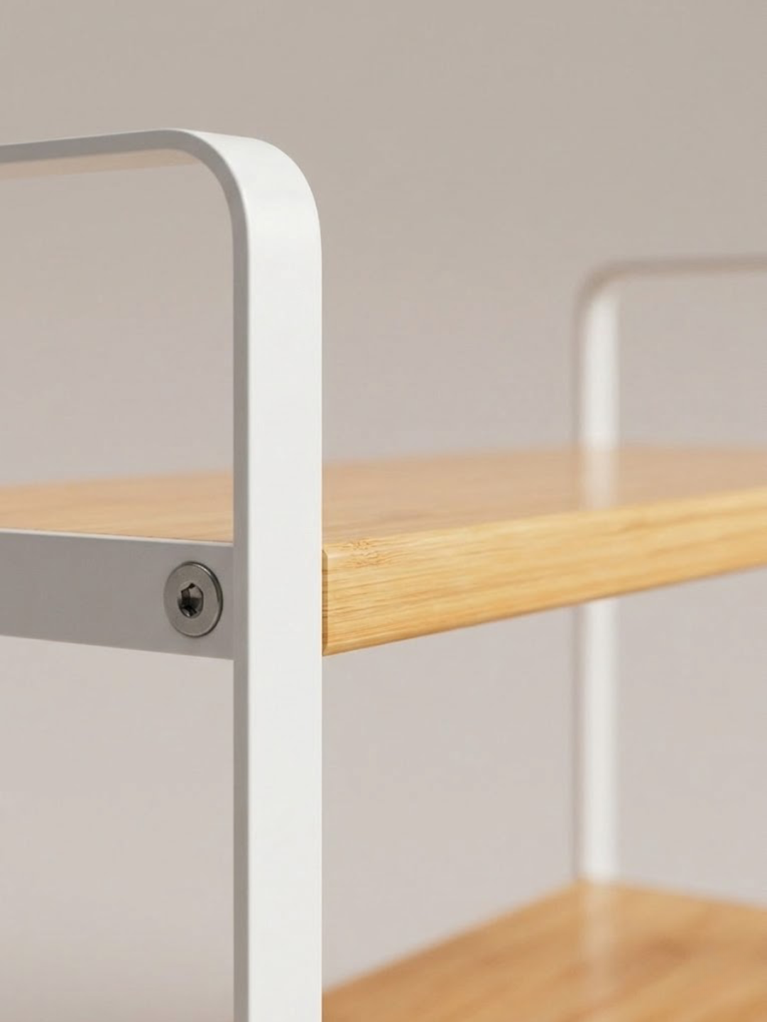 2‑Tier Storage Rack for Home Office