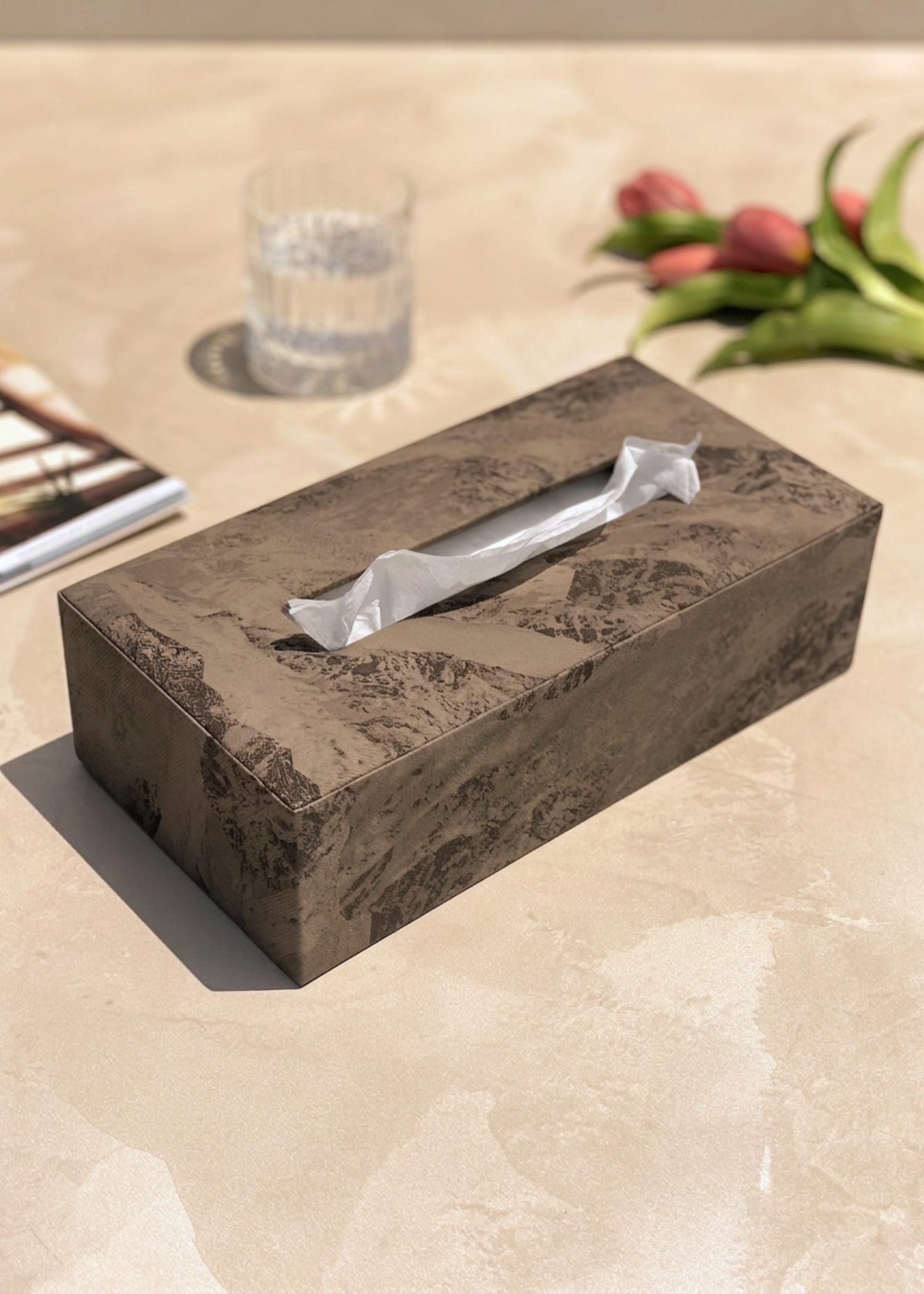Indo Mocha Tissue Box