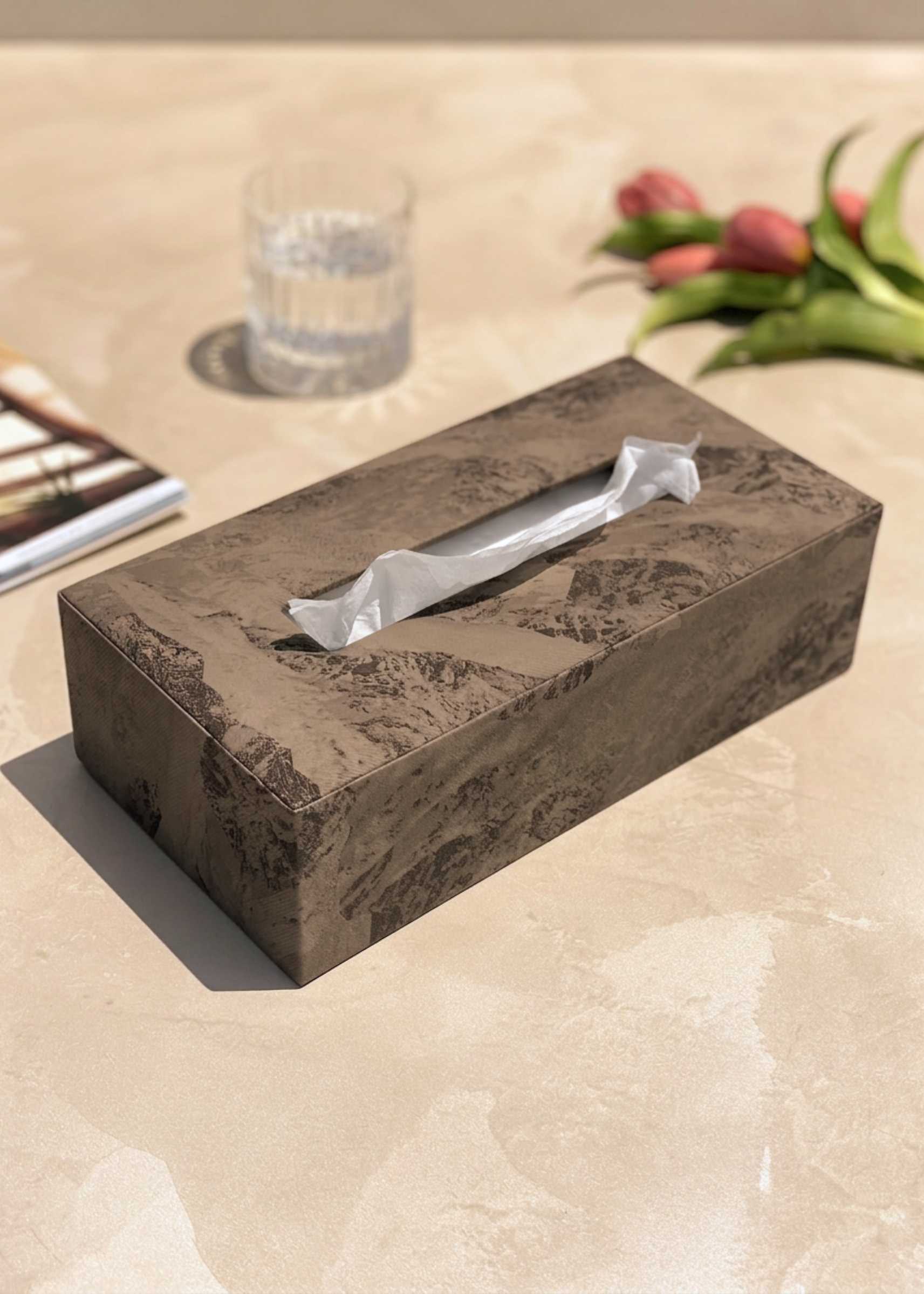 Indo Mocha Tissue Box