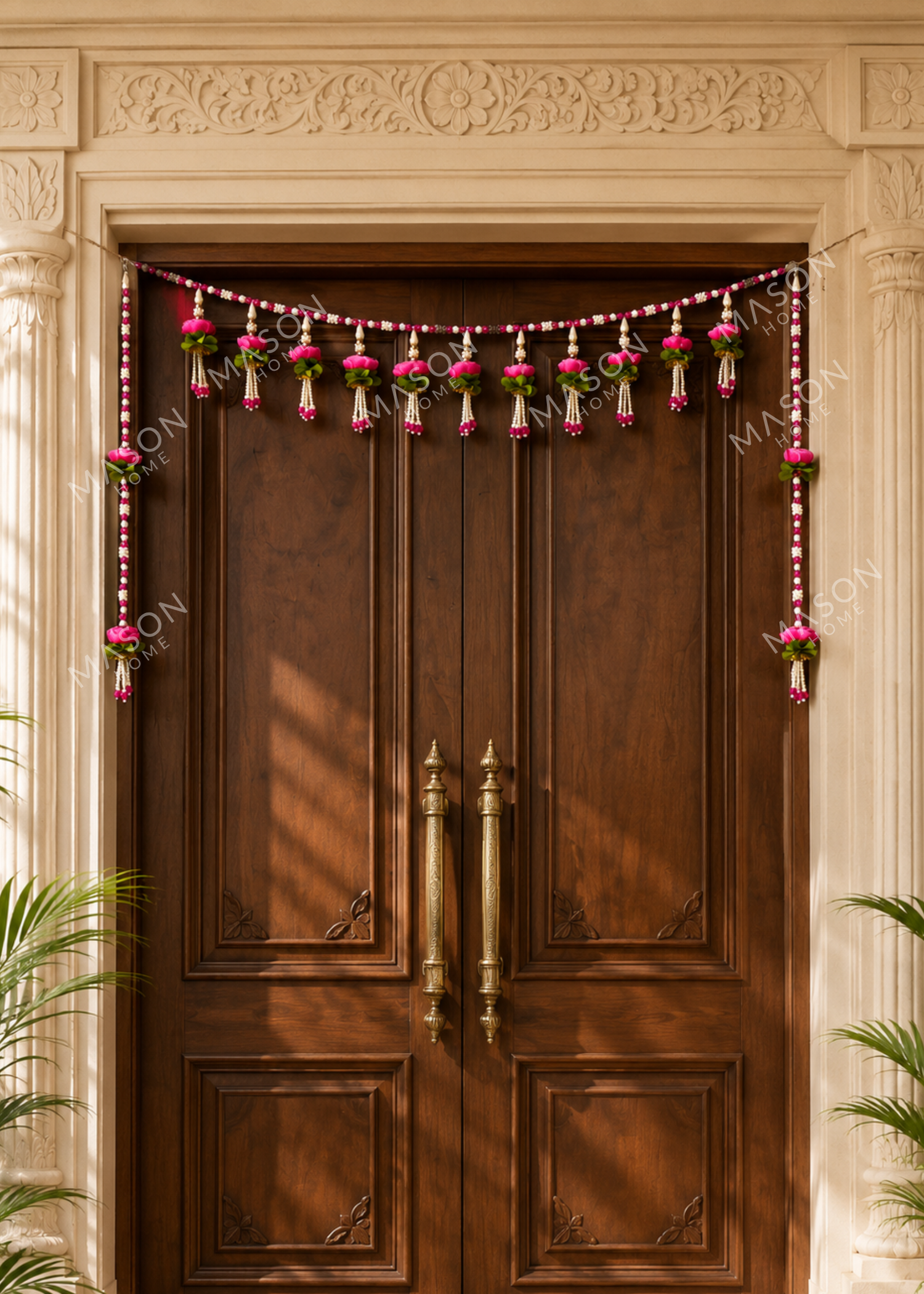 Festive Pink Utsav Toran